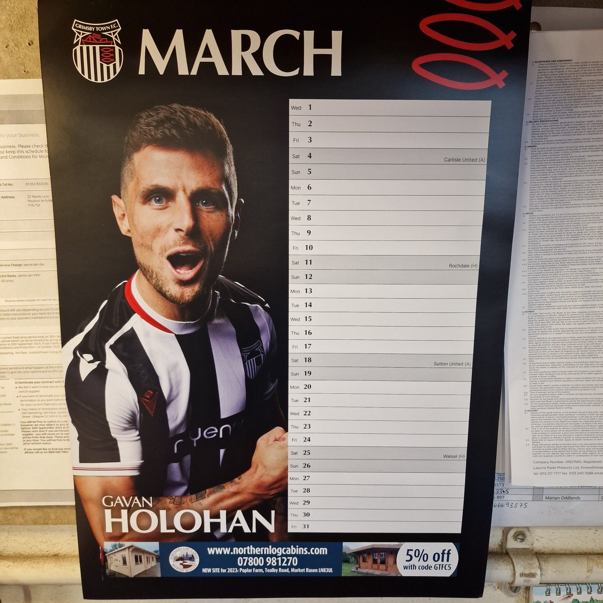 ArmyParky's tweet photo. Great choice of player for March on the calender this year https://t.co/ZTZ8HJDYkK