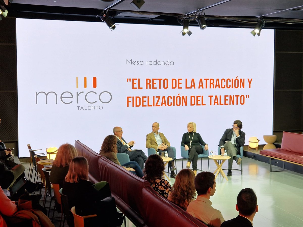 mercoranking's tweet image. Comienza la mesa redonda &quot;El reto de la atracción y fidelización del talento&quot;. Un tema de actualidad y preocupación para compañías. Nos acompañan expertos de @caixabank @garrigues_es @ISDIN 
#MercoTalentoEspaña22