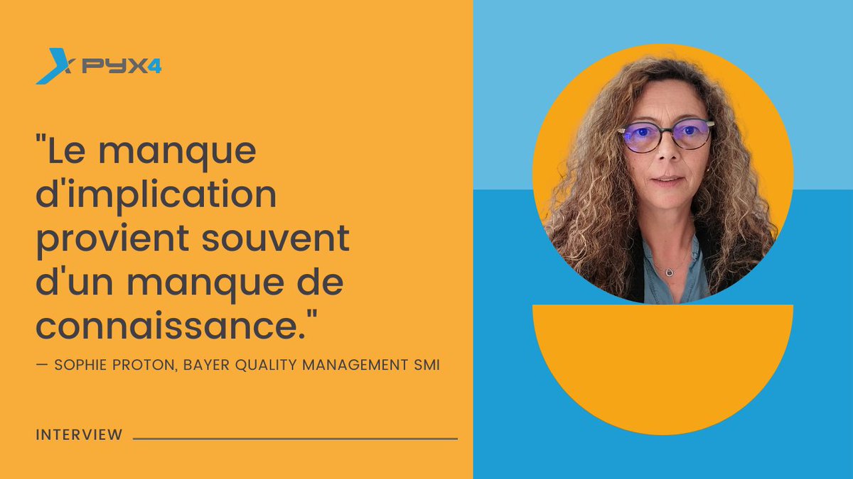 Pyx4_FR's tweet photo. 💡 Comment @Bayer_FR implique ses collaborateurs dans les démarches #processus et amélioration continue ?

Sophie Proton, en charge du #Quality Management SMI, nous livre les mesures qu'elle a mises en place et qui fonctionnent.

Découvrez-les ici : https://t.co/6oMo3TZQNc https://t.co/bb0cGwwbLG