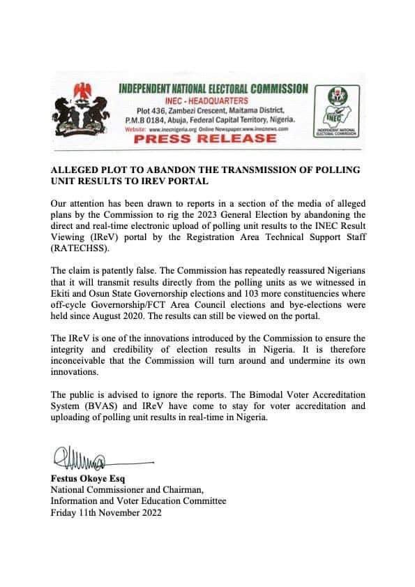 EdetEdetFriday2's tweet photo. Hold them by their promises. @inecnigeria should pay for violating their guidelines . https://t.co/TaDpsQvDJN