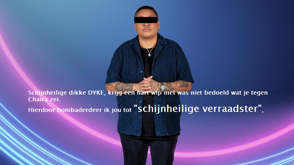 ArtSeries7's tweet photo. #BigBrother #BigBrotherNLBE #BigBrother2023
Week 8 #TalentWeek  
Wat een toepasselijk thema deze week, talent tot pesten opzetten (Lindsey), schijnheilige bakkes van Charlotte. Talent van ik had het niet door (Ali)
Pest gedrag moet gestopt worden!!
Snakes bites back!! https://t.co/zoQOECNo61