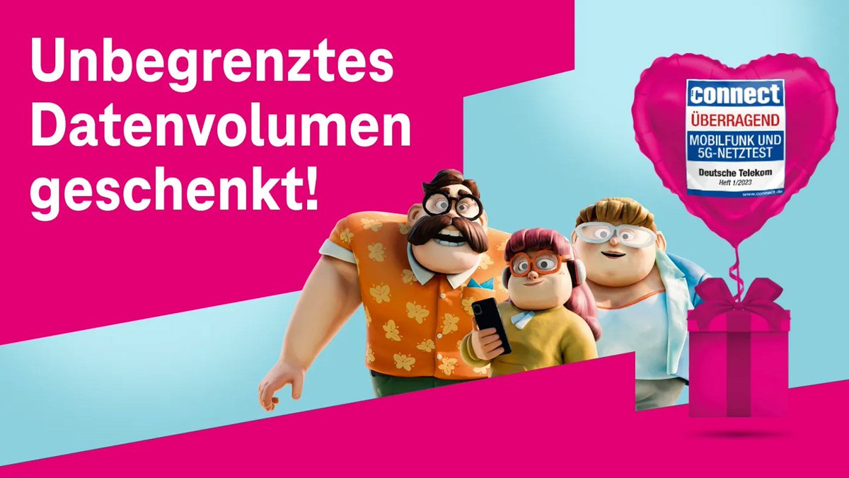 MTwisselmann's tweet photo. Die Telekom verschenkt vom 1. bis 31. März unbegrenztes Datenvolumen. Das Angebot kann über die MeinMagenta-App, alternativ über https://t.co/wp8ptNWVjE gebucht werden. Ab April gilt wieder das reguläre Kontingent. https://t.co/EaEIKjUDEP