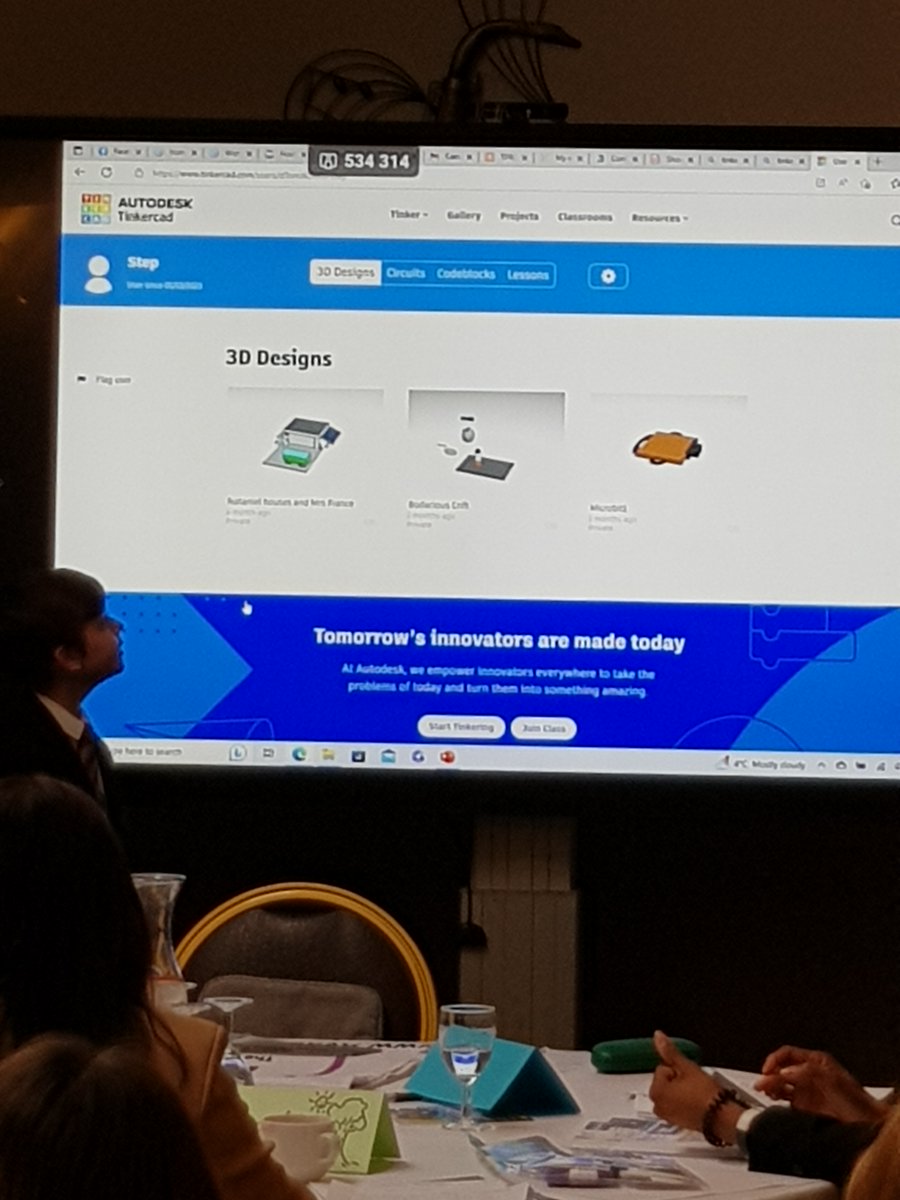 Fantastic Computing presentation by our Year 6 pupils at <a href="/amazingict/">AmazingICT</a>  Computing Conference.
Our pupils demonstrated their 3D printing project to local schools and business leaders.