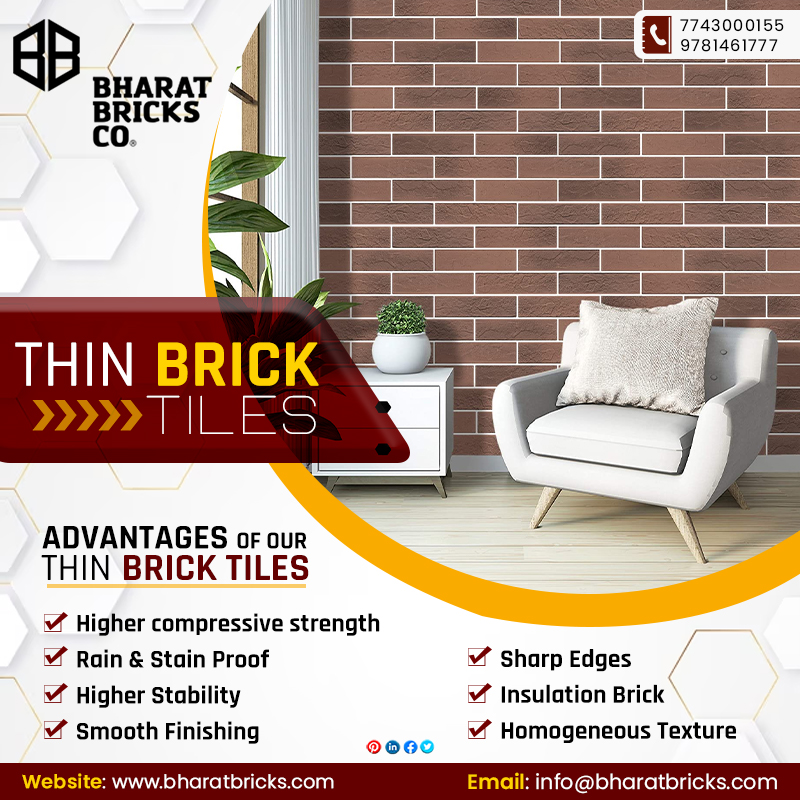 Thin Brick Tiles Manufacturer In India
Contact - 7743000155, 9781461777 | bharatbricks.com | bharatbricks.com |
.
.
#bharatbricks #thinbricktiles #bricks #tiles #Bricksmanufacturer #ExportersIndia #india #qualitybricks #construction #manufacturing #supplier