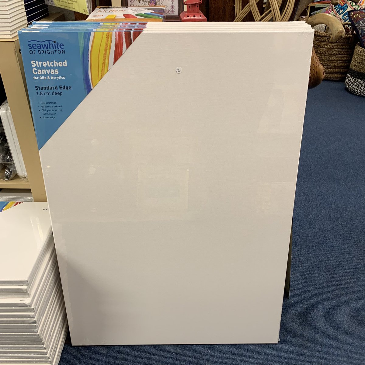 khinosm's tweet photo. Stretched canvases in stock - A1, A2, A3, A4, A5 and 50x50cm #artist #artmaterials #canvas #painting #oilpainting #art #acrylicpainting #oils #acrylic #independentshop #smallbusiness #shoplocal #otterystmary #eastdevon #devon #honiton #westhill #whimple #feniton #talaton https://t.co/KKjfiapnD2