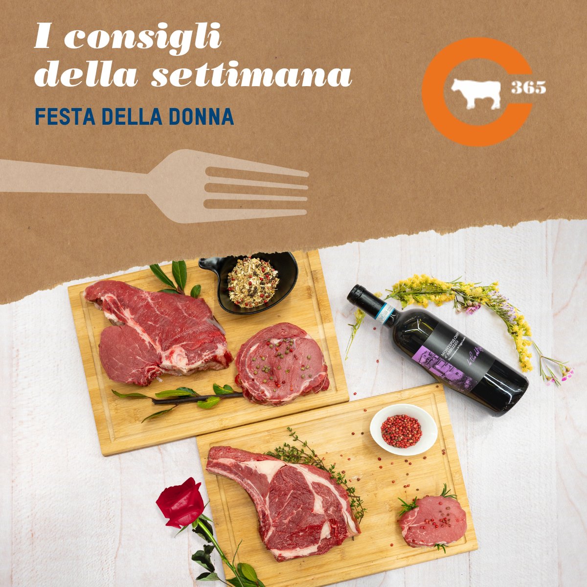 Pronti a iniziare il nuovo mese con un’esplosione di gusto?
Con i consigli della settimana portiamo sulle vostre tavole tutti i colori, gli odori e i sapori della nostra penisola. Qualsiasi sarà la vostra scelta il gusto è assicurato!
Venite a scoprirli tutti!