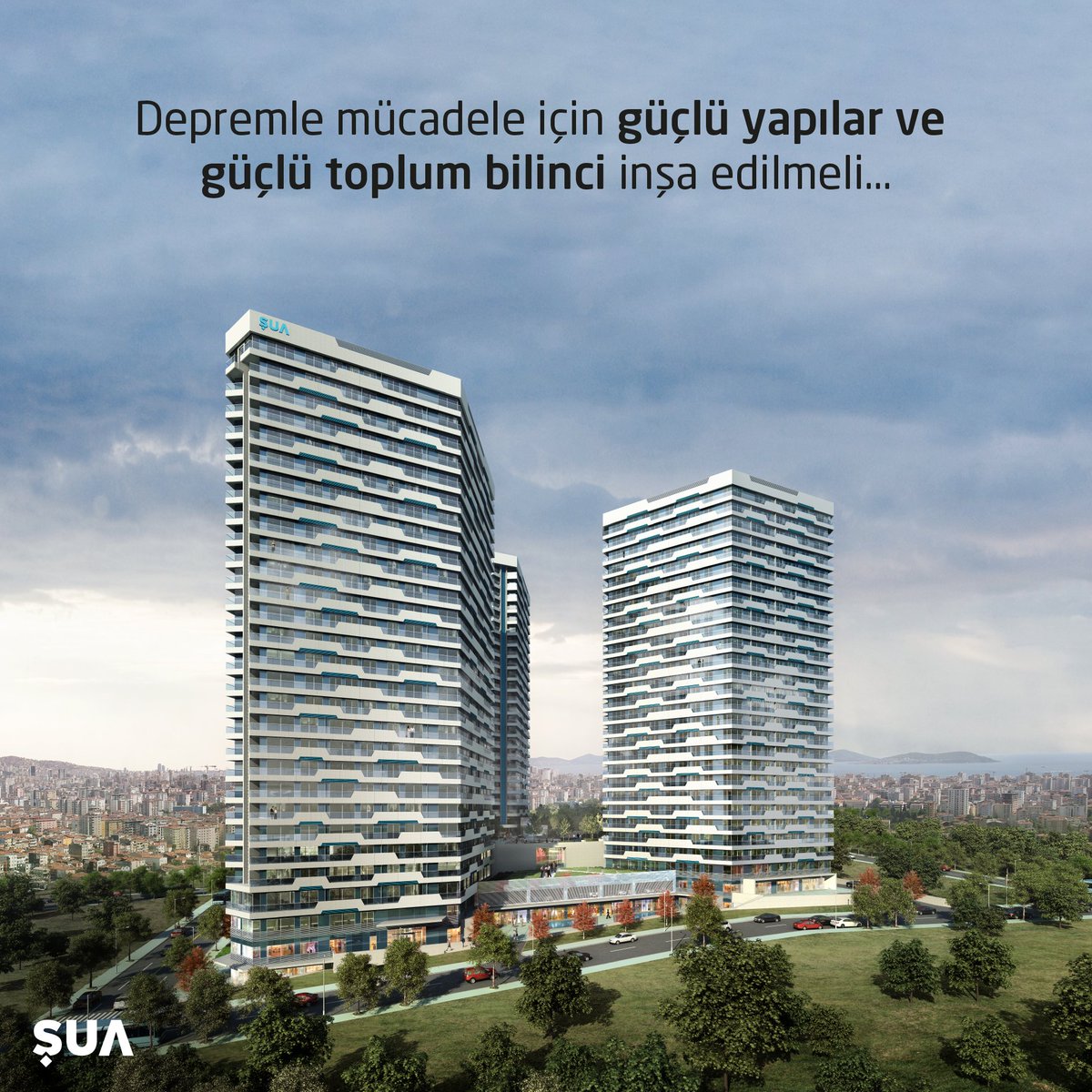 Depremi önlemek ve depremden kaçmak mümkün olmasa da deprem bilinciyle daha güvenli bir yaşam inşa edilebilmek hepimizin hakkı. 

1-7 Mart Deprem Haftası’nı andığımız bugünlerde deprem farkındalığının artmasını temenni ediyoruz.
#Şuaİnşaat #DepremHaftası