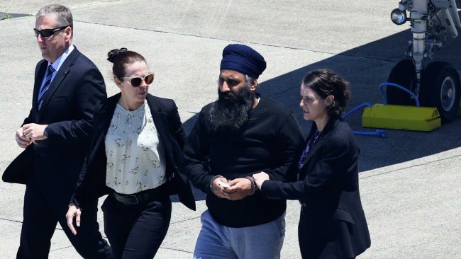 austhindu's tweet photo. Rajwinder Singh has been charged with the murder of Toyah Cordingley,following his extradition to Australia. Toyah was stabbed to death.Police said her injuries were 'visible and violent'.Singh had fled to Punjab abandoning his family &amp; was reportedly sheltered in a Gurdwara. https://t.co/2dvsOQ8s2l