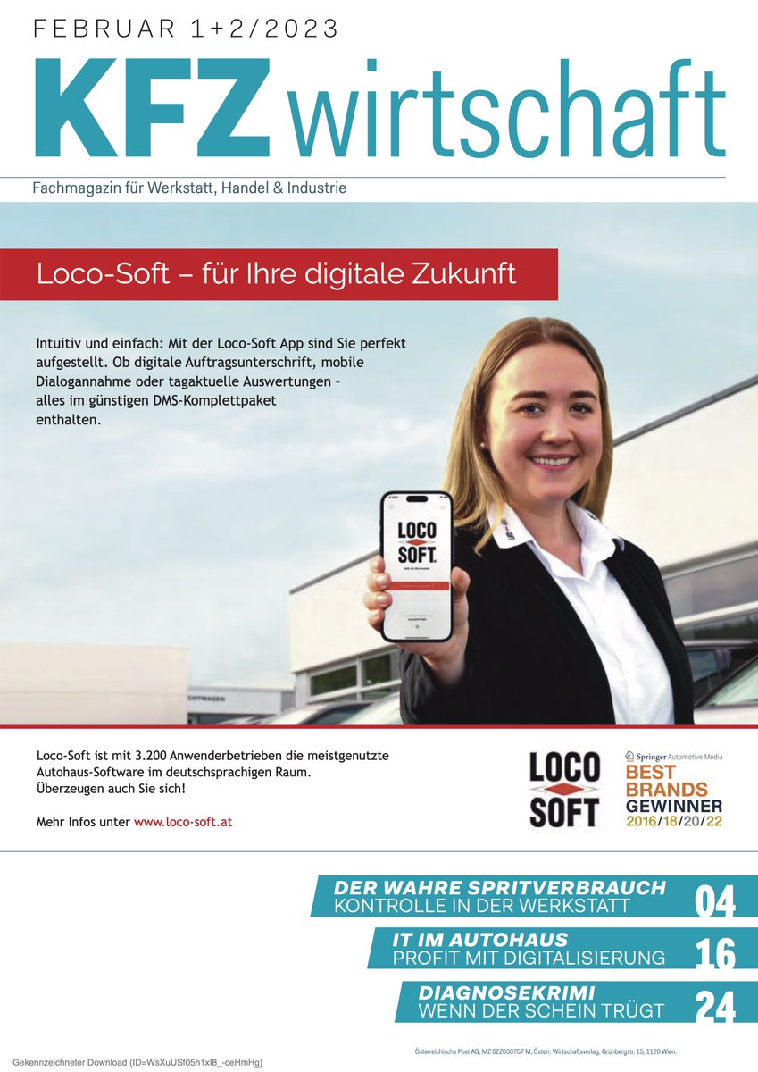 Was sind die Themen, die freie #Werkstätten auf dem Radar haben müssen, wollen sie die nächsten Jahre wirtschaftlich überleben? Mehr auf automotive.at #kfzwirtschaft