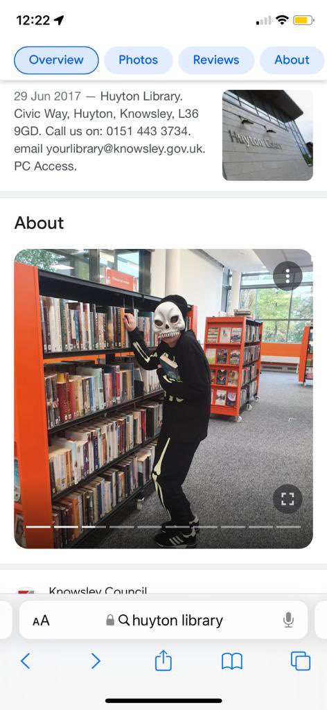 BeckyInvests's tweet image. I just want to know why this is one of the main photos for Huyton library 😂