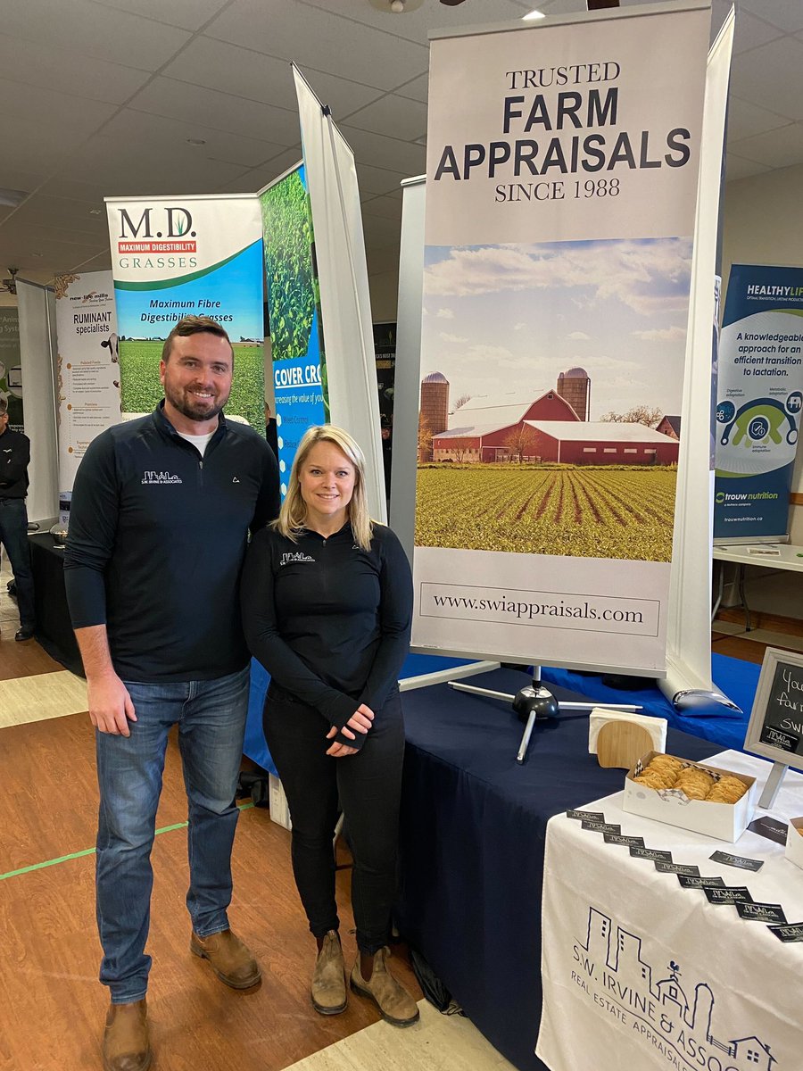 #tbt to the Wellington County Dairy Farmers AGM in Drayton, ON! @ontariodairy #ontarioagriculture #farmappraisers #professionalappraisers