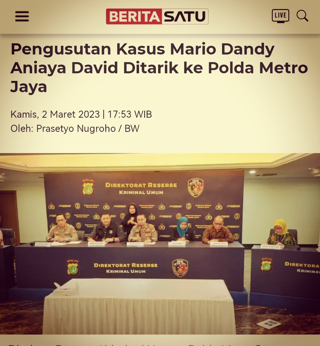 WagimanDeep212_'s tweet photo. Sip...ditarik ke Polda Metro Jaya 
#KawalDavid

https://t.co/Sa5e2XwGMb https://t.co/g5NJ4GEG4p