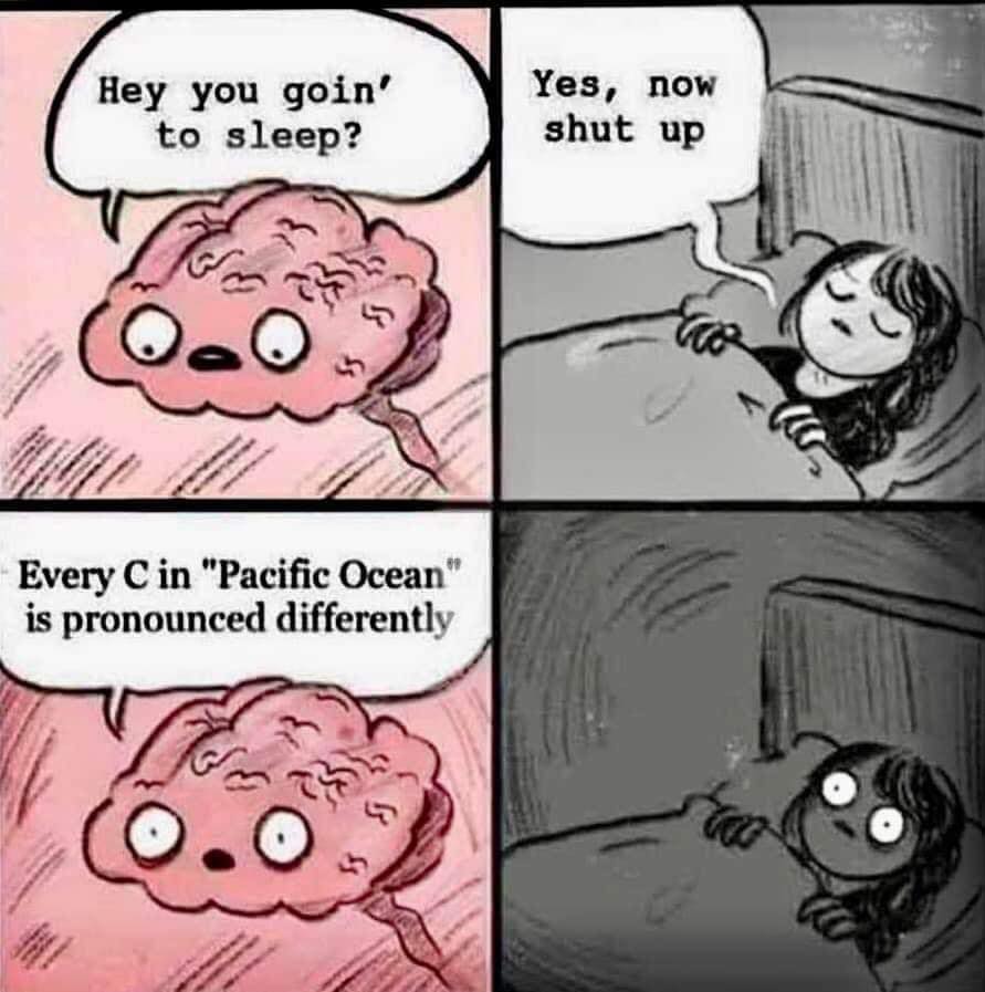 Every writer's brain at bedtime...

 Sharing in this case is not caring.

#WritingCommunity #Writing #WritingMemes