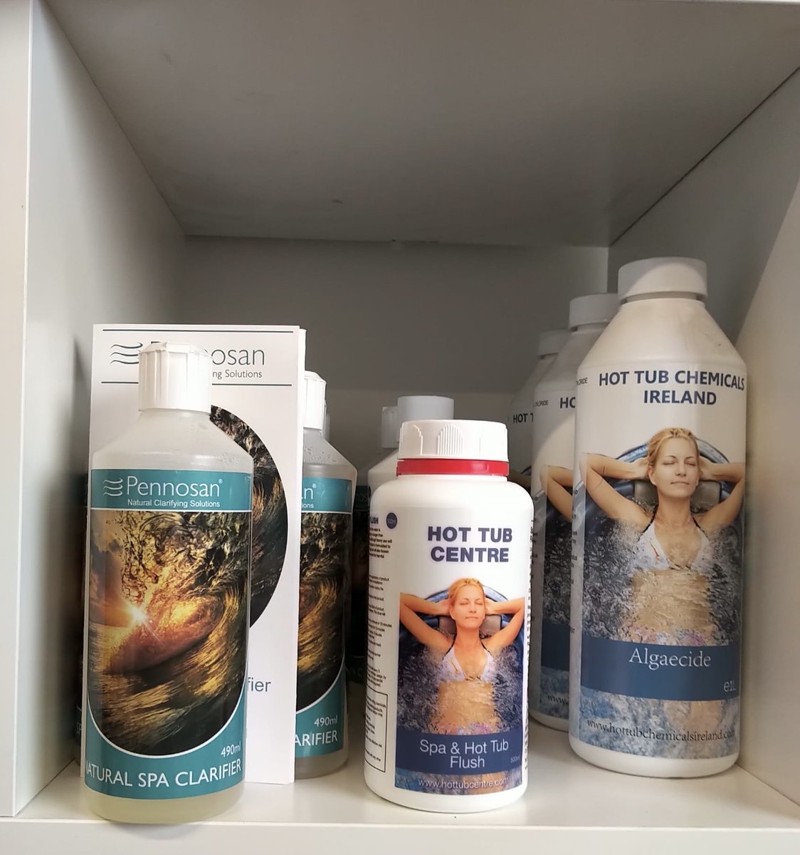 It was great to visit The Hot Tub Centre in Northern Ireland and see Pennosan Natural Spa Clarifier sitting happily on the shelf

#hottub
#natural
#clarifier