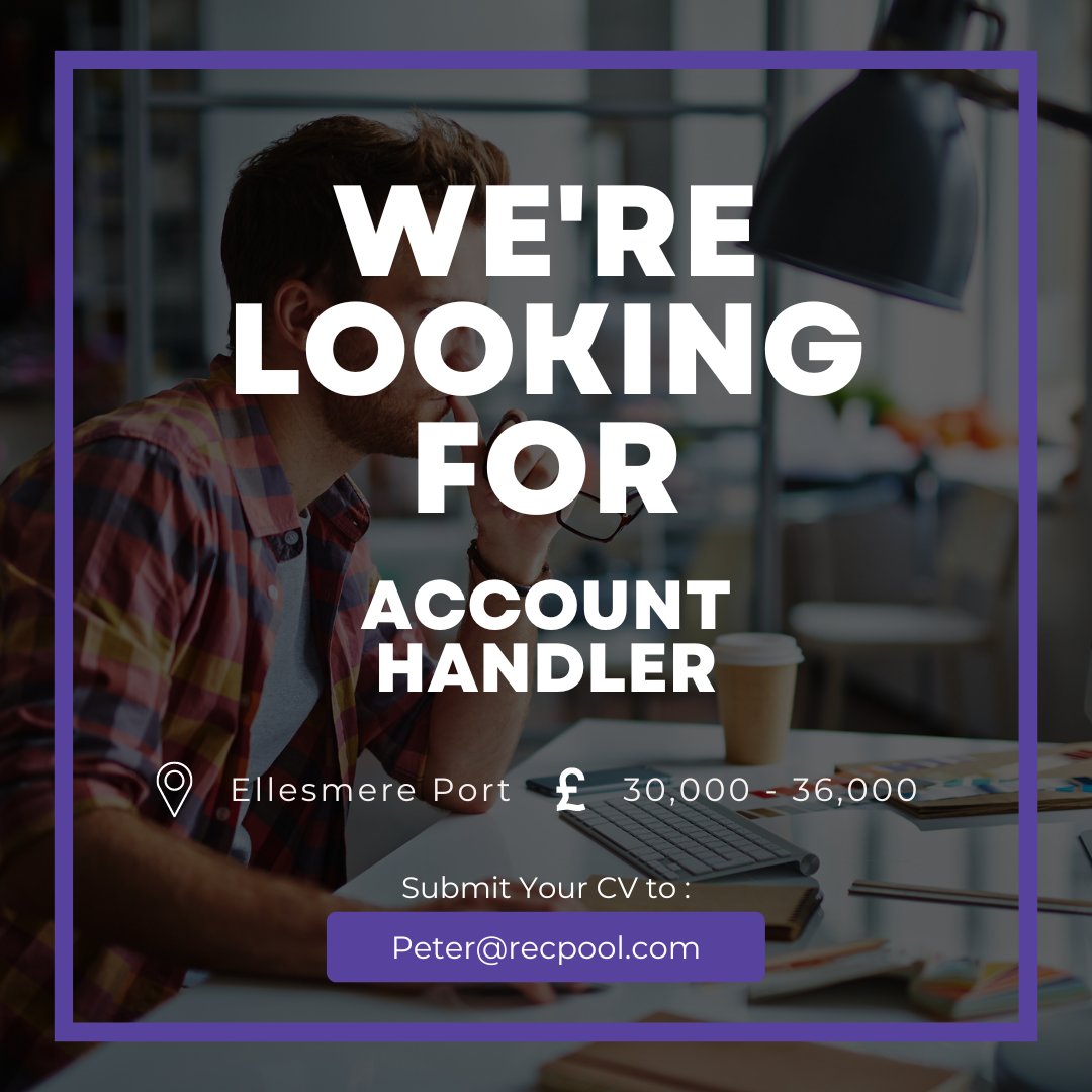 recpool_'s tweet photo. 📢Are you searching for a new job?📢

We are hiring a Purchasing Assistant on behalf of our client based in Ellesmere Port🤝

Head over to https://t.co/xepaYT5XiB to apply and have a look through our other amazing opportunities!👍

#Recruiter #Hiring #Recruitment #Newjob #Jobhunt https://t.co/MQCxTGuU9Y
