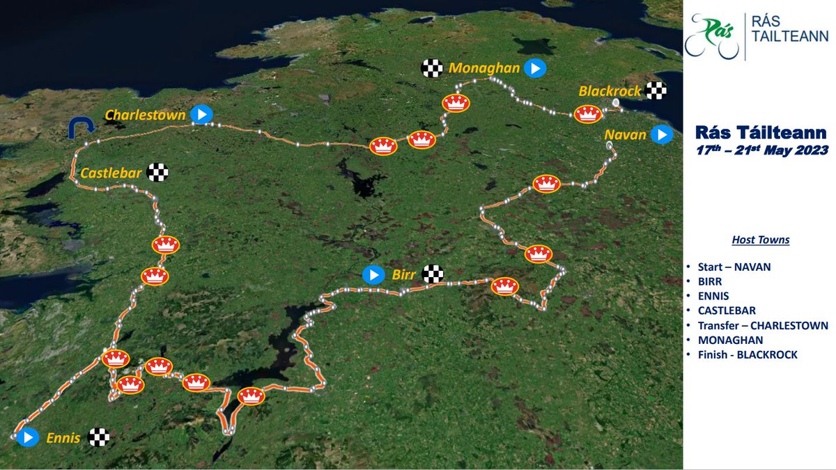 navanroadclub's tweet image. We are delighted to announce #RasTailteann 2023 will be starting in Navan on Wed 17 May!
 
Both Navan Road Club &amp;amp; @rastailteann celebrate our 70th anniversary this year. This is a wonderful way to commemorate our long history together 🤝

Great to see the Ras back. Save the date!