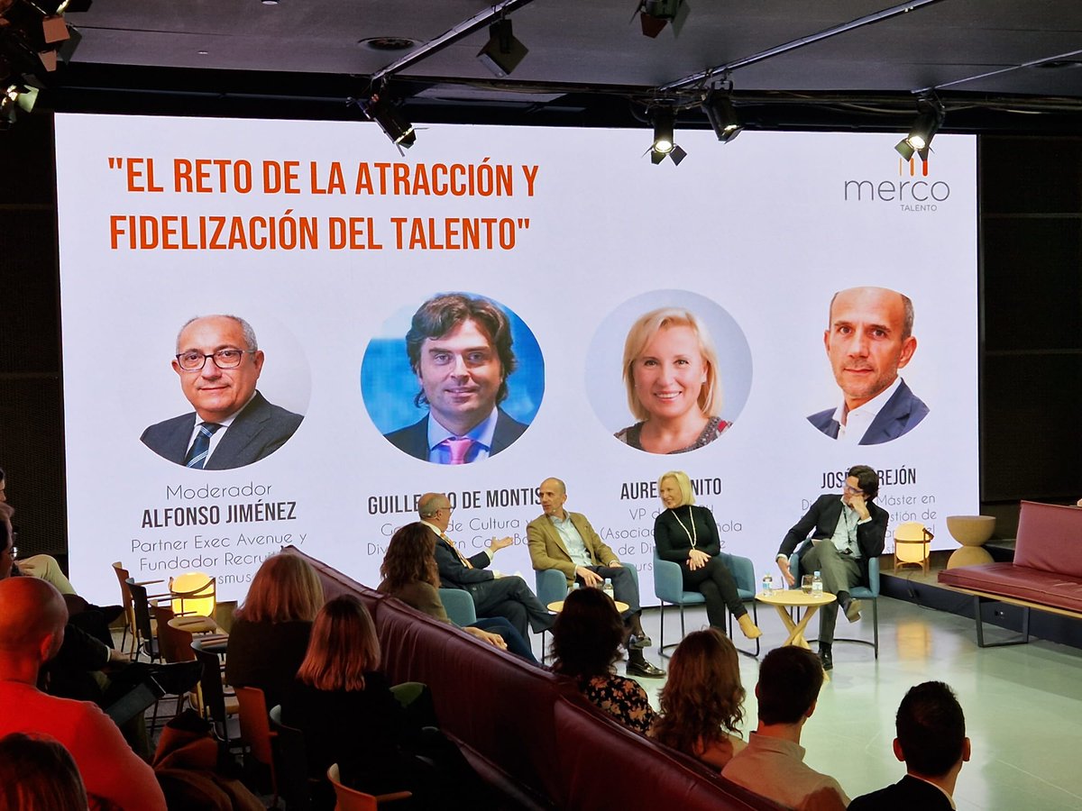 mercoranking's tweet image. &quot;Somos cada vez más exigentes: eso aplica a nivel empleado y a nivel trabajador, que viene a dar respuesta al desarrollo, la cultura y la coherencia de la propuesta de valor &quot;, afirma José Morejón, director del máster en gestión de RRHH de @garrigues_es #MercoTalentoEspaña22