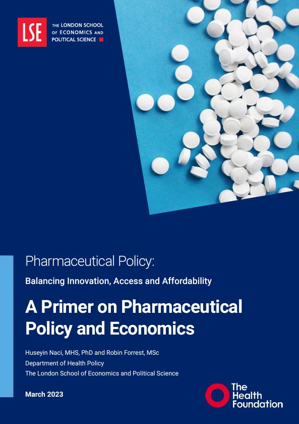 Want to learn more about pharmaceutical policy and economics? In a new report commissioned by @HealthFdn #REAL Centre, the Department’s Huseyin Naci & @robinjforrest_ explain pharmaceutical discovery, development, approval and adoption. ➡️ Access here: bit.ly/41FbIUU