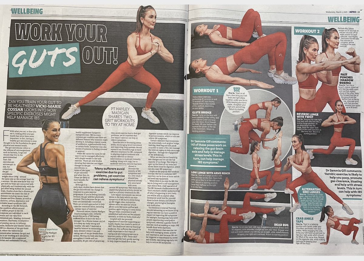 Can't beat the feeling of a double-pager - thrilled with this for <a href="/symprove/">Symprove</a> exploring how certain exercise can ease IBS symptoms 👏 cc: metro.co.uk/2023/03/01/how… <a href="/HelloRomans/">THE ROMANS</a>