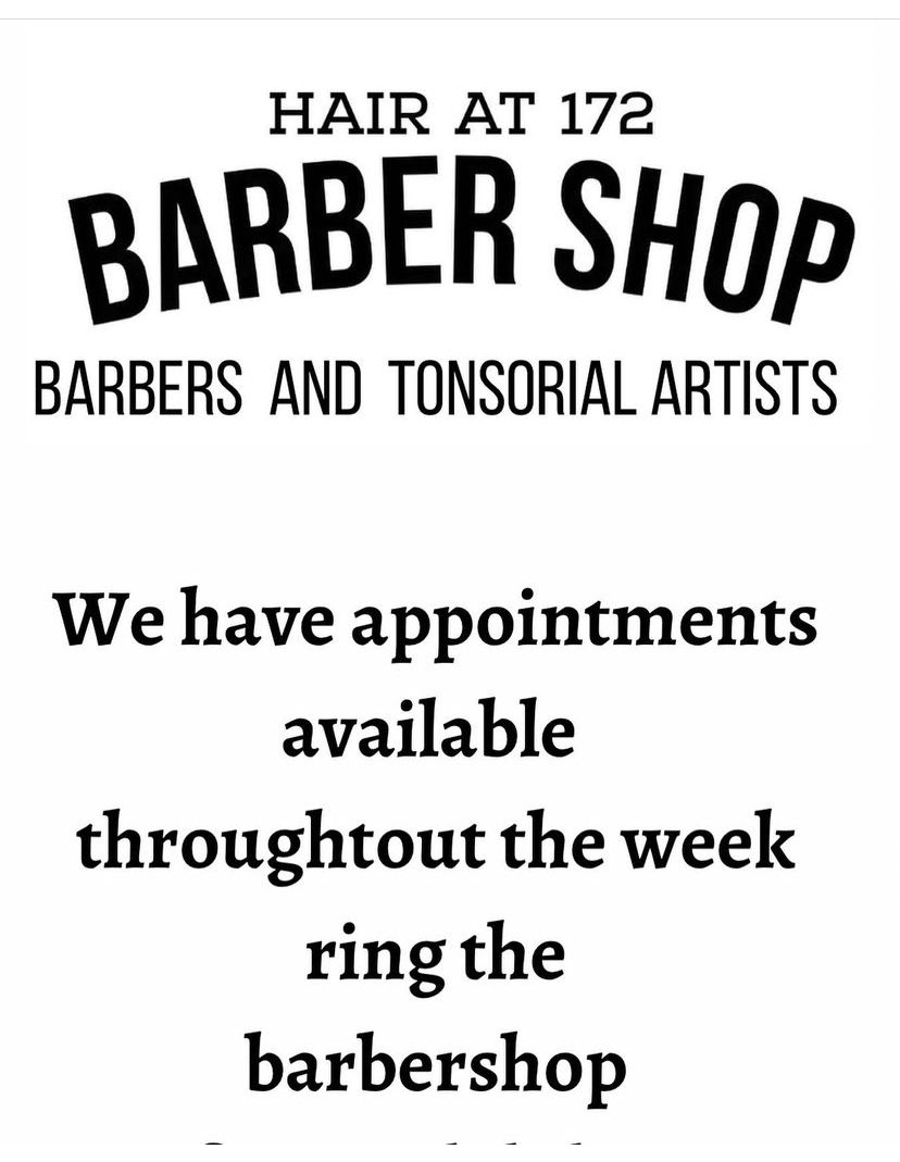 Appointments available all week… call 01274605249