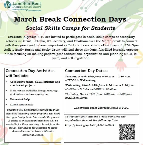 A great opportunity for LKDSB students in grades 7-10. Check it out! 👇👇