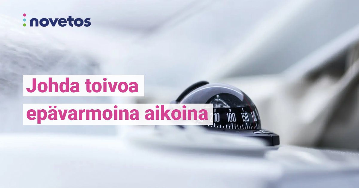 Jokainen meistä tarvitsee toivoa muutosten ja epävarmuuden keskellä. Koemme epävarmuuden turvallisempana, kun tiedämme mitä kohti olemme etenemässä. Lue valmentajamme @JMannermaa`n blogista vinkit toivon johtamiseen! novetos.fi/blogi/johda-to…
#toivo #johtaminen #passionforgood