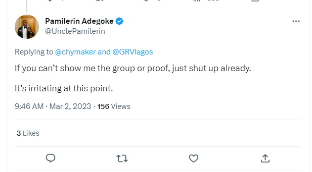 MosesOzoumeh's tweet photo. To think that this same Pamilerin guy fought for Endsar is more disturbing.
Money can quench one's conscience.
People died for the ENDSAR MOVEMENT😳.
#Pamilerin
#DjCuppy
#Okwute
#LPPDP https://t.co/qdBKX8eYC9