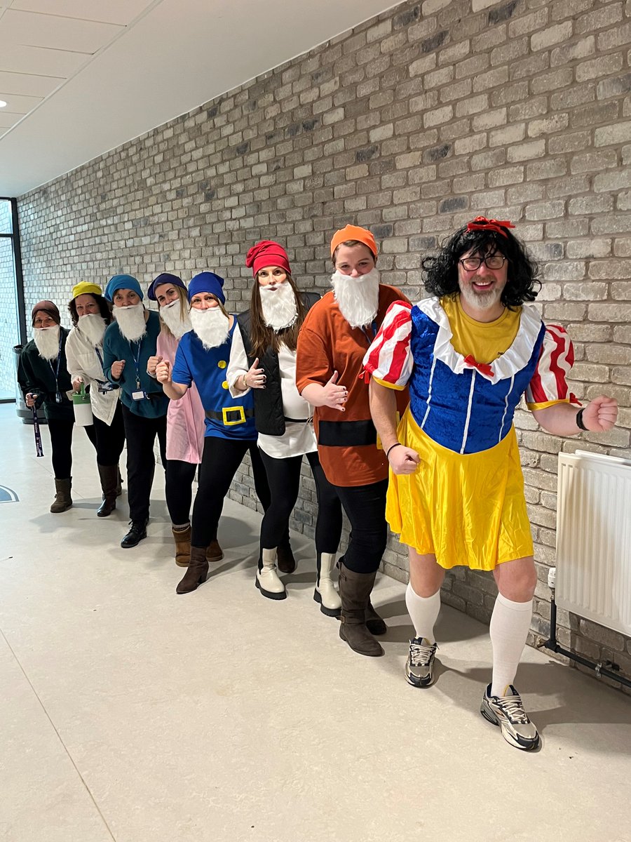 Library_DGS's tweet image. Thank you to all our staff @dunbar_grammar who dressed up for #WorldBookDay2023! Today our Pupil Support department will be staffed by Snow White and the Seven Dwarves!
