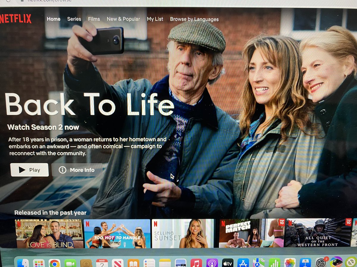 daisy_haggard's tweet image. As of today #backtolife season 2 is on @NetflixUK ❤️