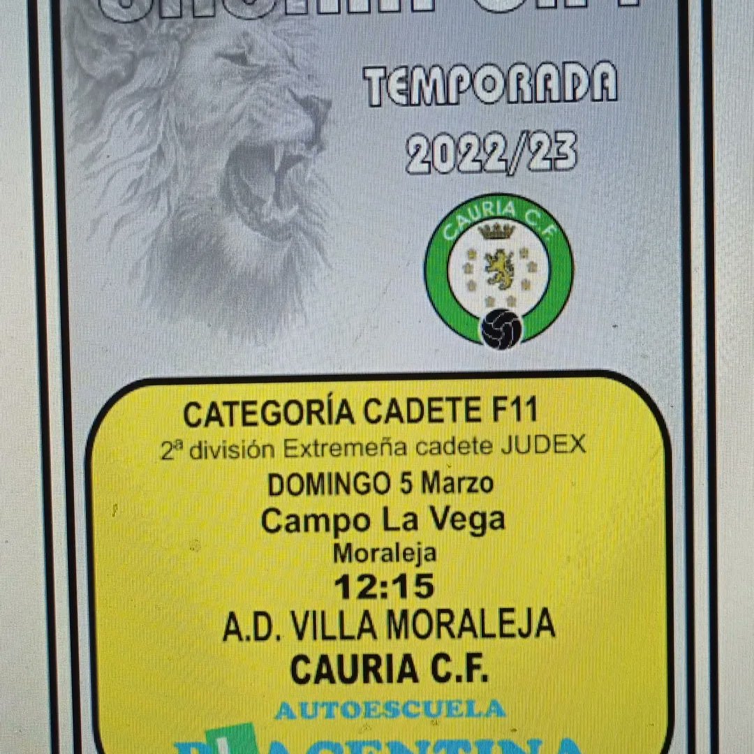CAURIA C.F TECNIFICACIÓN Y VALORES tweet media