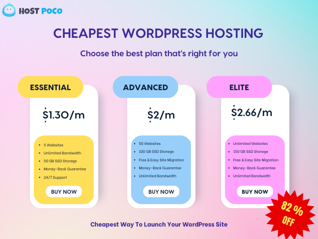 HostPoco's tweet photo. Host your business with Hostpoco and avoid all the business issues. Up to 82% off Best Managed WordPress Hosting + Unlimited MySql Databases:
Use coupon "GRAB82".
#BestManagedWordPressHosting, #fastestwordpresshosting, #cheapestwordpresshosting, https://t.co/hQA4w4ivAP
