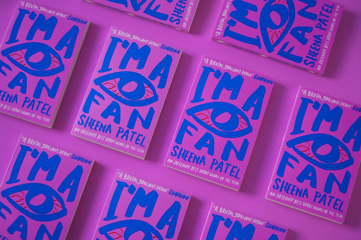It's paperback day for <a href="/Sheena_Patel_/">Sheena Patel</a>'s I'M A FAN, one of the most talked-about debuts of last year and <a href="/Foyles/">Foyles Bookshop</a>'s book of the year 🔥

A blazing, merciless account of a toxic relationship, examining social media, patriarchy, and power dynamics.

uk.bookshop.org/p/books/i-m-a-…