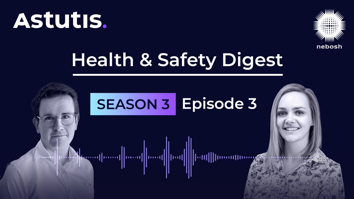 Astutis's tweet image. The final episode of Astutis’ #HealthAndSafety Digest Podcast season 3 is now live!
Enter the intriguing world of #CourseDevelopment at Astutis and explore the unique innovations of the updated #NEBOSHCertificate course.
Listen to our last episode here: bit.ly/3ybcqLP