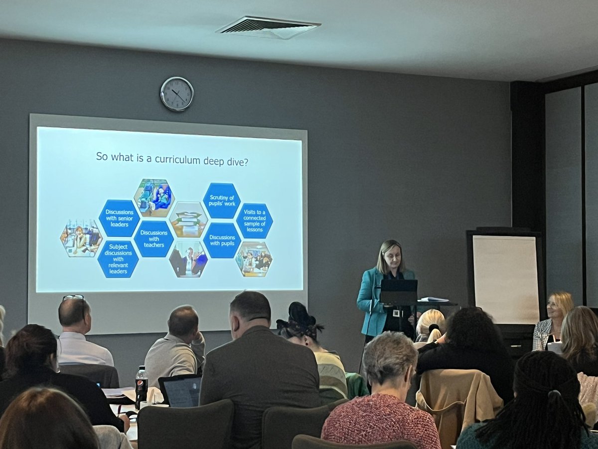 Debbie Redshaw SHMI and Zoe Lightfoot HMI leading our session on curriculum deep dives. #independentschoolsconference <a href="/Ofstednews/">Ofsted</a> <a href="/katrinagueliHMI/">Katrina Gueli</a>