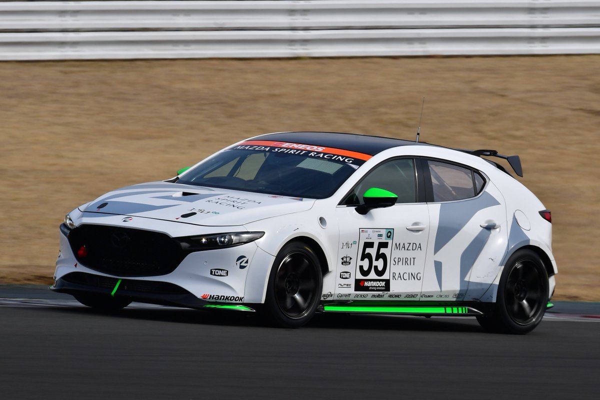 9AceBhTjLP9zQoa's tweet photo. #富士スピードウェイ #FSW #S耐 #スーパー耐久 #えすたいすぱーく #MAZDA3 #MAZDASPIRIT #Bioconcept
2/23 スーパー耐久公式テストより
ST-Q MAZDA SPILIT RACING
No.55 MAZDA SPIRIT RACING MAZDA3 Bio concept https://t.co/R5RVdxdTpF