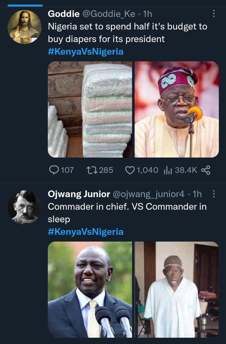 vceethegreat's tweet photo. INEC see what you have caused us.  Kenya people now have mouth. 

#KenyaVsNigeria
Okwute Lekki Toll LP and PDP DJ Cuppy Chrisland Omo Igbo  #Natasharitualscandal https://t.co/YAkbBgpEgL