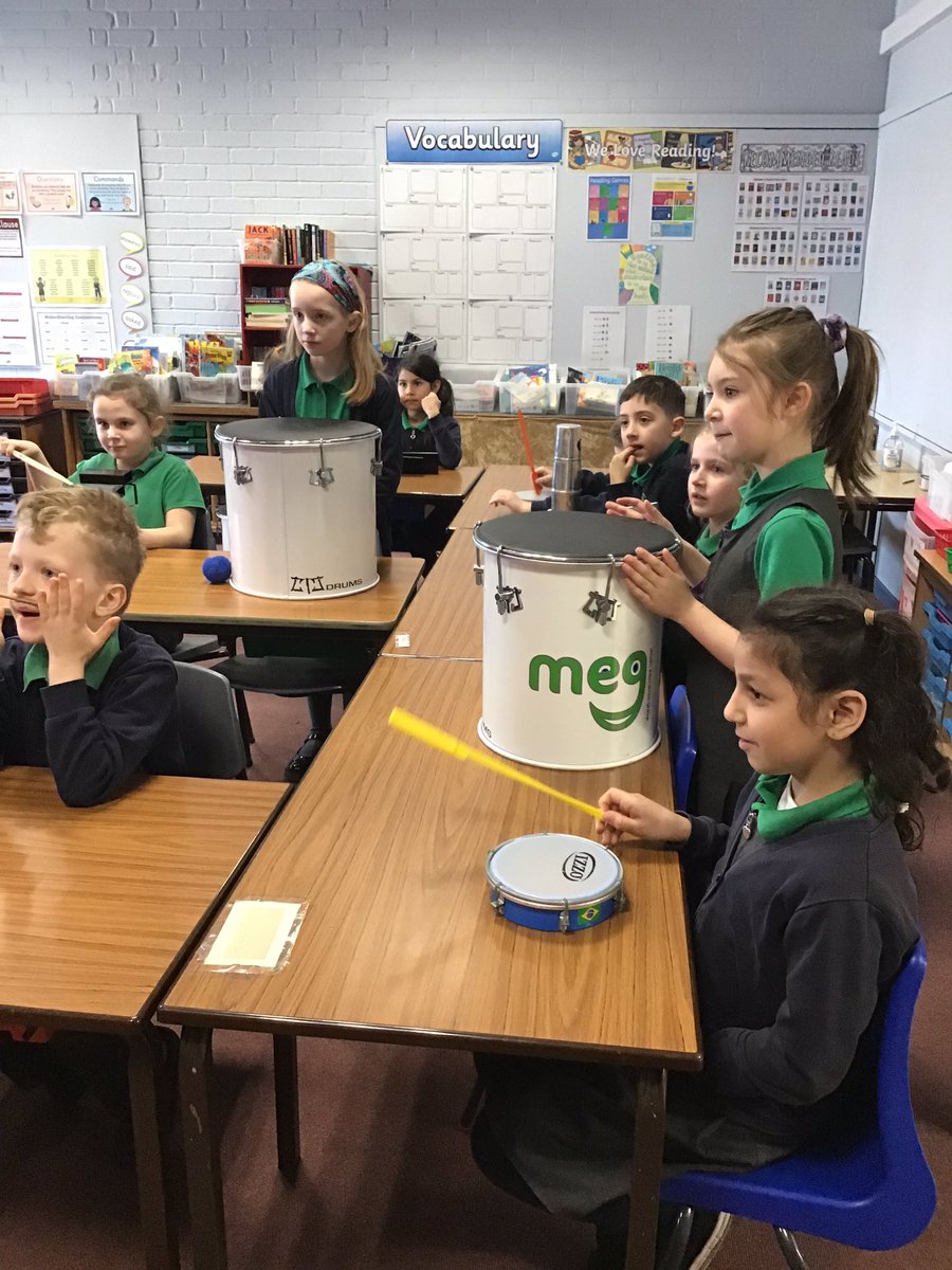 3Yearsley's tweet photo. To finish music week last week, we took part in a super Samba workshop with a MEG student from York University. @UoYMusicEdGroup https://t.co/Kro9btDBiK