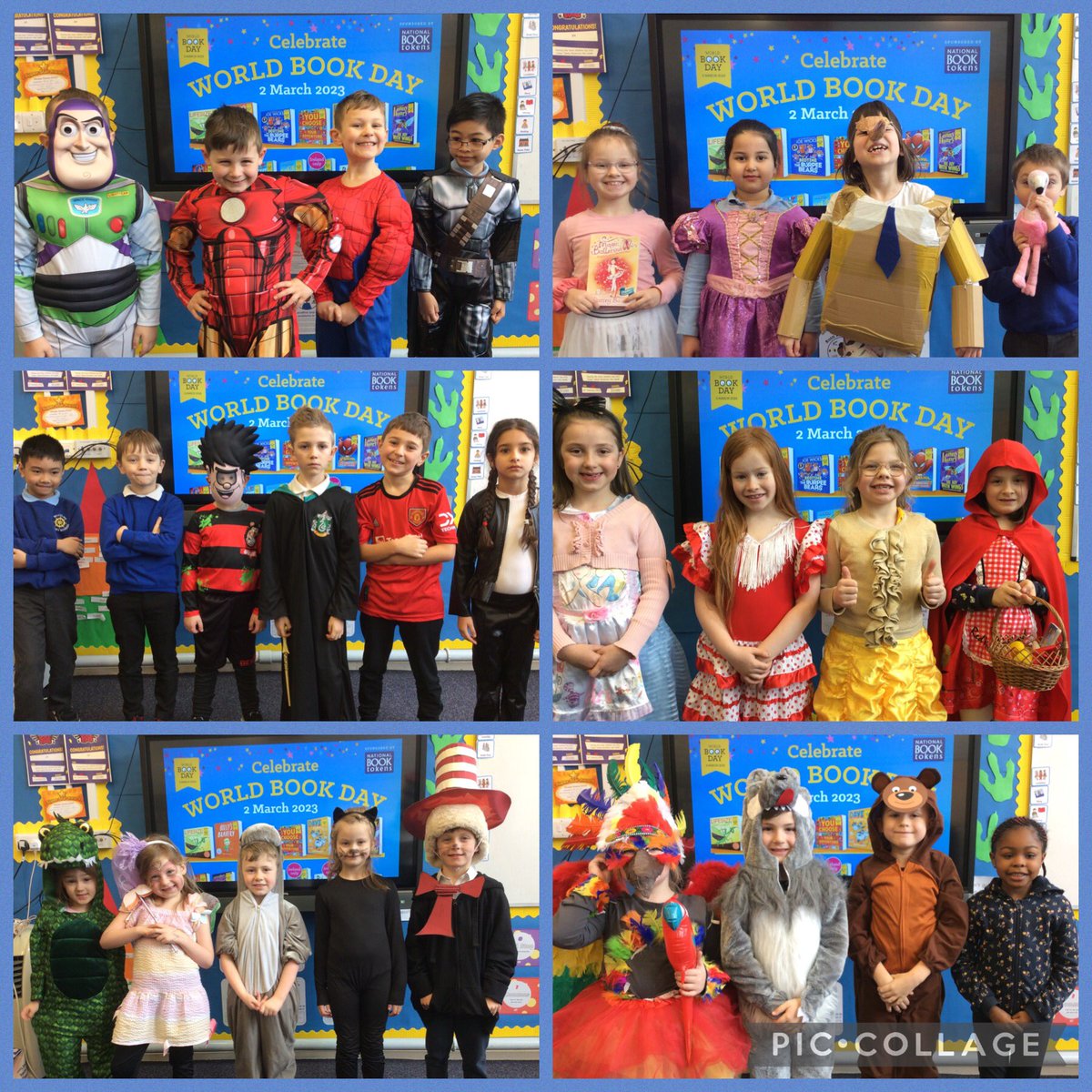 Wheeler_PS's tweet photo. Look at all the amazing costumes in 2M today! #WorldBookDay2023 #charliecreativity https://t.co/OF78dUn3Dl