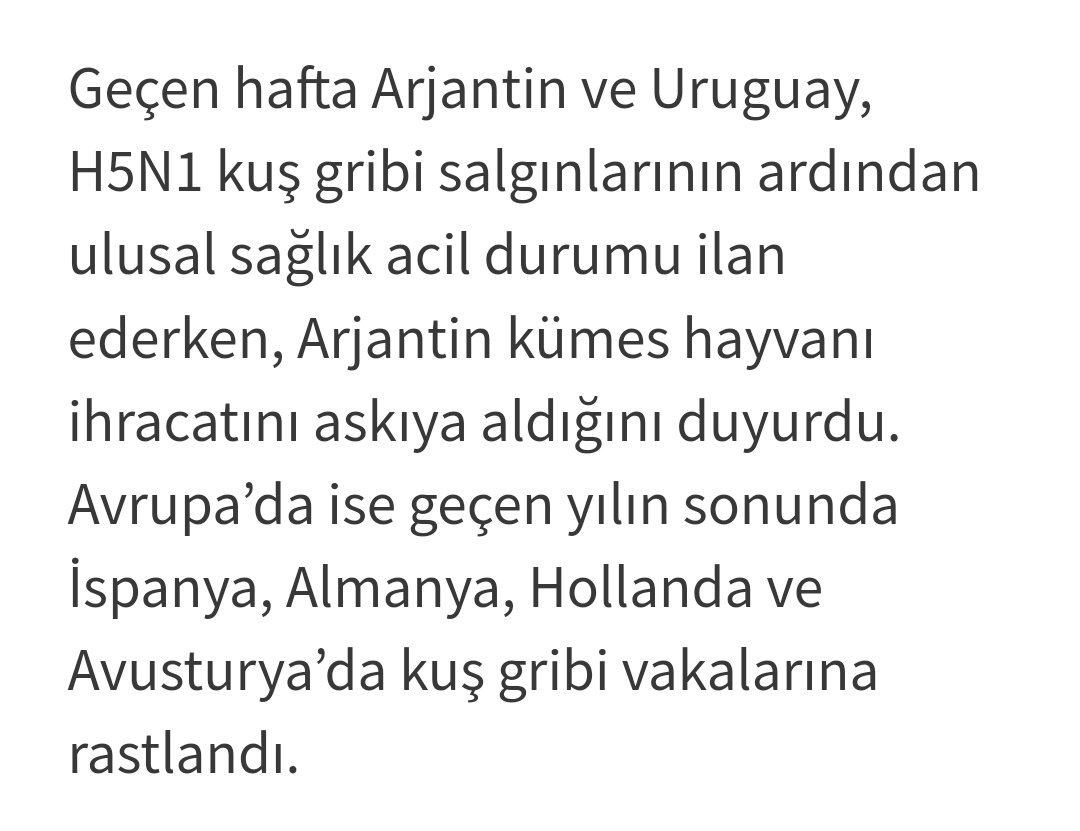 Biz işimize bakalım.  #kusgribi 
Dunyada 1.5 yılda 200 milyon dan fazla, Türkiye'de ise 2 ay içinde  5.5 milyon kanatlı hayvanın itlafina neden olan KUŞ GRİBİ  (H5N1 virüsü) zoonozdur. Yani insanlara bulaşır.  DİKKAT EDİN