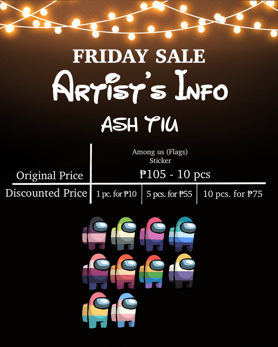 AD_SPCP's tweet image. It&apos;s not yet over! 🥳 

You have ONE more day to grab your products from Sl-A&amp;amp;D with all the items being 30% off! Don&apos;t forget... tomorrow is the last day of selling so ho ho ho! 🎅 Treat yourself with Sl-A&amp;amp;D&apos;s amazing products 

✒️: Jaina Stine