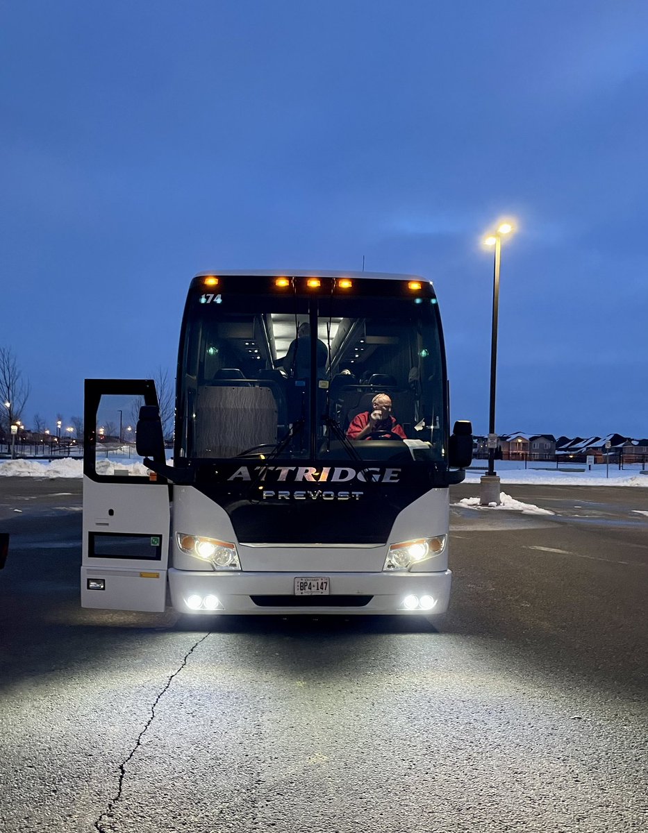 BHSS_Science's tweet photo. And we’re off! BHSS Grade 11 and 12 science students are ready to explore Montreal. https://t.co/c0t72vqpIv