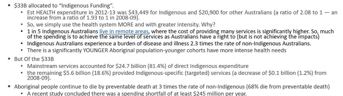 TracyWesterman's tweet image. I got so sick of hearing about this $33B spent on Aboriginal ppl so I decided to do some research. Here it is.
