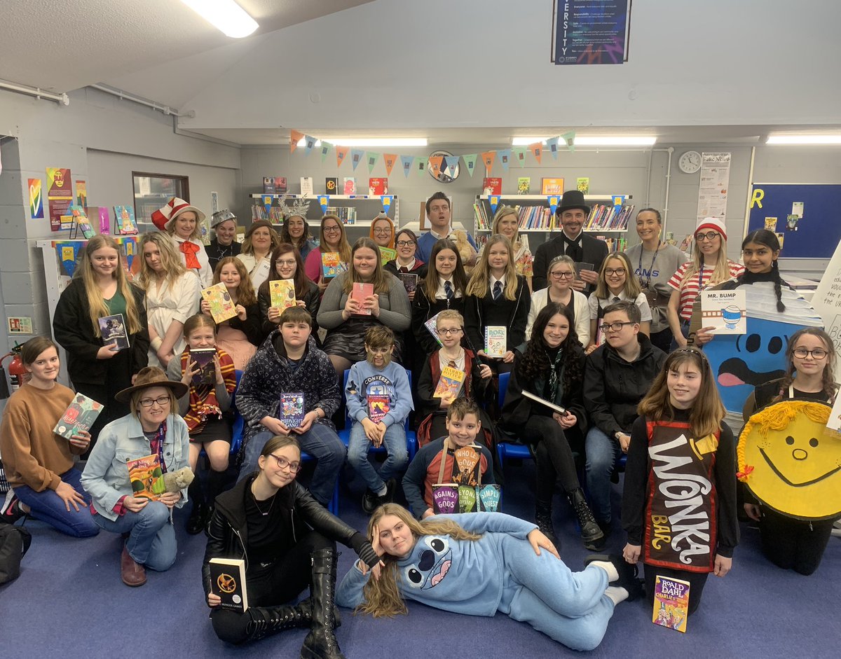 What an amazing response from our staff and students to @WorldBookDayUK 2023! We love all these brilliant costumes! 🌍📚🎉 #StCPride @WNAT_Home
