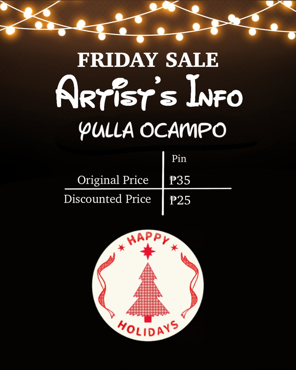 AD_SPCP's tweet image. It&apos;s not yet over! 🥳 

You have ONE more day to grab your products from Sl-A&amp;amp;D with all the items being 30% off! Don&apos;t forget... tomorrow is the last day of selling so ho ho ho! 🎅 Treat yourself with Sl-A&amp;amp;D&apos;s amazing products 

✒️: Jaina Stine