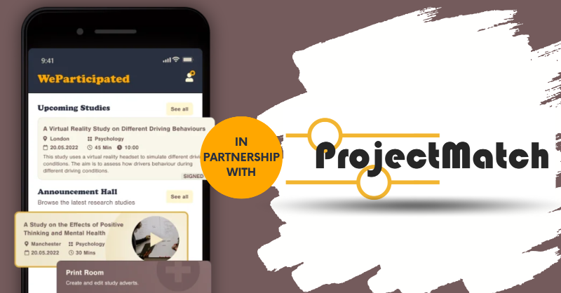 _weparticipated's tweet photo. We’re Excited to Announce Our First Partnership! 📢
We’re Partnering With @ProjectMatch1! An Innovative Organisation Aimed At Connecting Business and Students for Great Project Partnerships!
Stay Tuned for Exciting Research Studies!
#weparticipated #projectmatch #research