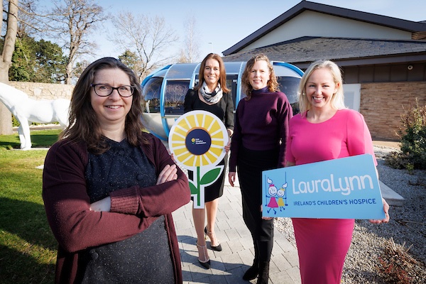 Trinity's @ssmith_tcd (far left in photo) begins life-impacting research to assess the (currently unknown) number of children with life-limiting conditions in need of palliative care in Ireland-with funding from @hrbireland @LauraLynnHouse & @IrishHospice bit.ly/3ZzKoFw