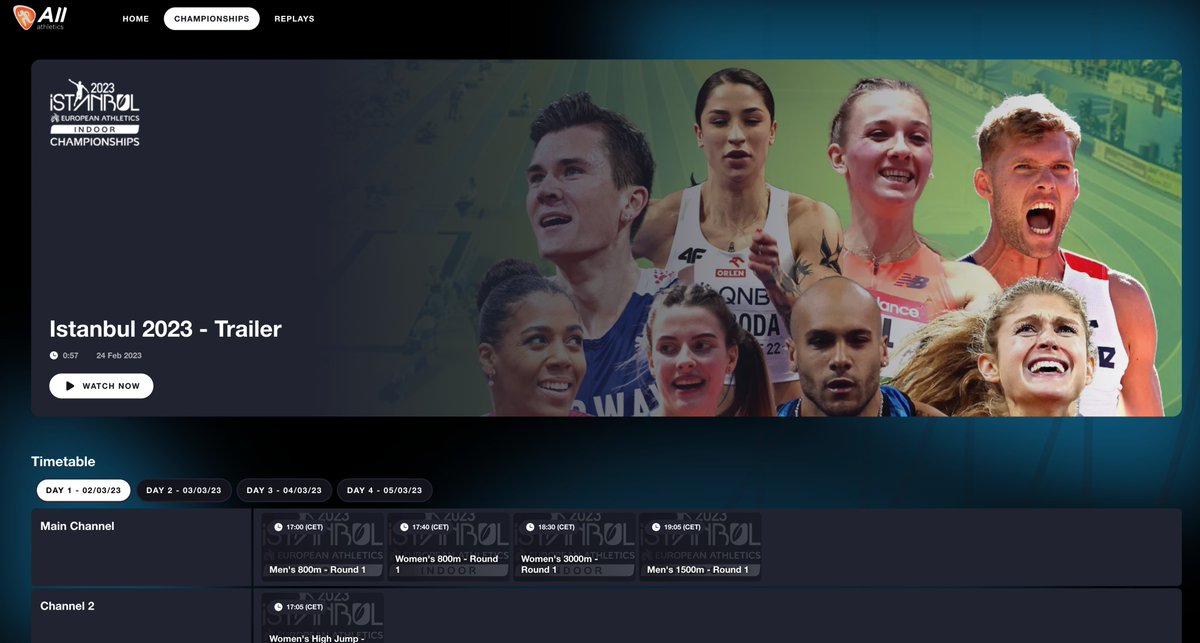 dirk_adam's tweet photo. Schon Wahnsinn, dass die Leichtathletik-Hallen-EM nirgends im deutschen Fernsehen kommt. Hier wenigstens ein Livestream-Link für alle Interessierten. https://t.co/ALnBGWrwgG #Athletics #Istanbul #LAEM #wirfuerD #Deutschland #Leichtathletik https://t.co/ddjiDZFaeo