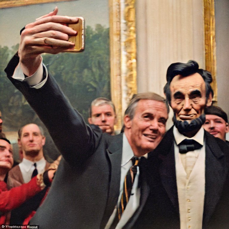 Mike_Nessen's tweet photo. @nocontextmemes Lincoln taking selfies 🤳 https://t.co/MudUf7zsCe