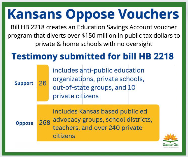 Scott Rothschild on Twitter "RT sincpack This voucherlike bill passed the Senate on a 2216