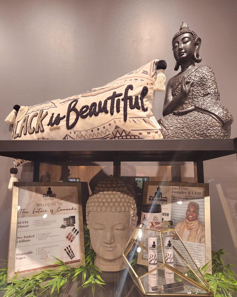 Welcome, BBC! Black woman owned environmentally conscious wellness brand. Excited to have you in the Yamba family! ✌🏾 <a href="/blkbuddhacanna/">BlackBuddhaCannabis</a>